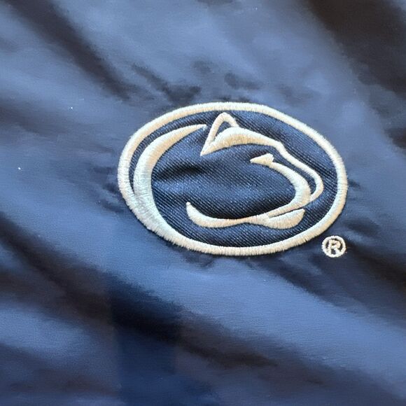 VTG Penn State Nittany Lions NCAA Colosseum Barrier Wind Navy  Zip Jacket Large - Picture 6 of 12